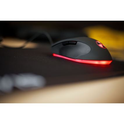 CONNECT IT CI-1128 - LED Ratón gaming con cable 1000/1200/1600/3200 DPI negro