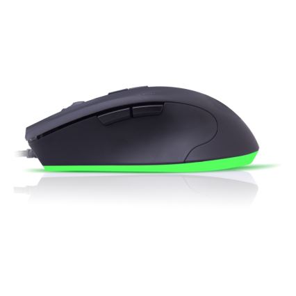 CONNECT IT CI-1128 - LED Ratón gaming con cable 1000/1200/1600/3200 DPI negro