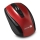 CONNECT IT CI-1224 - Ratón inalámbrico 800/1200/1600 DPI, 2x AAA, negro/rojo