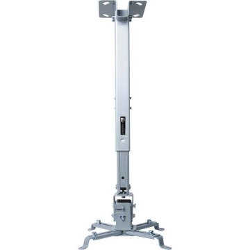 CONNECT IT CI-24 - Soporte universal para montaje de proyector en techo color plata