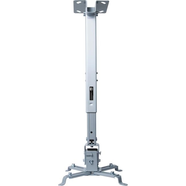 CONNECT IT CI-24 - Soporte universal para montaje de proyector en techo color plata
