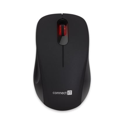 CONNECT IT CMO-2230-BK - Ratón inalámbrico silencioso MUTE 1200 DPI 1xAA negro