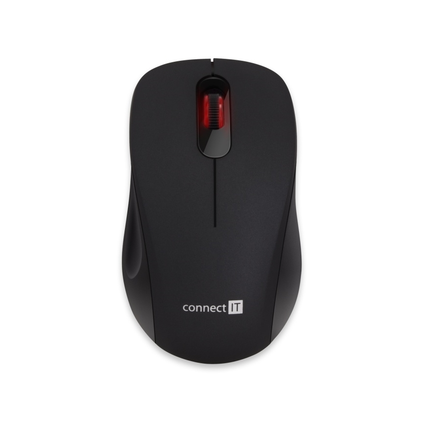 CONNECT IT CMO-2230-BK - Ratón inalámbrico silencioso MUTE 1200 DPI 1xAA negro