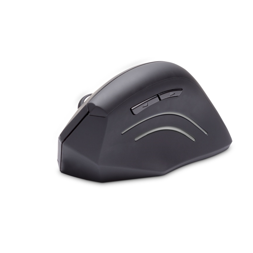 CONNECT IT CMO-2510-BK - Ratón inalámbrico ergonómico Verti Wireless 800/1200/1600 DPI 2x AAA negro