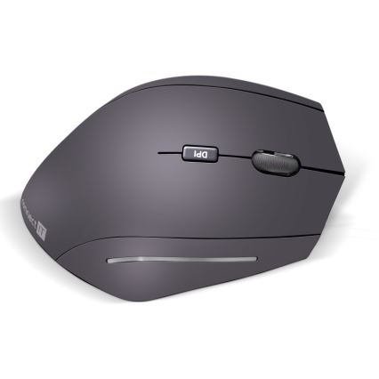 CONNECT IT CMO-2510-BK - Ratón inalámbrico ergonómico Verti Wireless 800/1200/1600 DPI 2x AAA negro