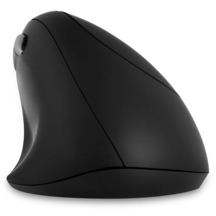 CONNECT IT CMO-2600-BK - Ratón inalámbrico ergonómico 800/1200/1600 DPI, 1x pila AA, negro