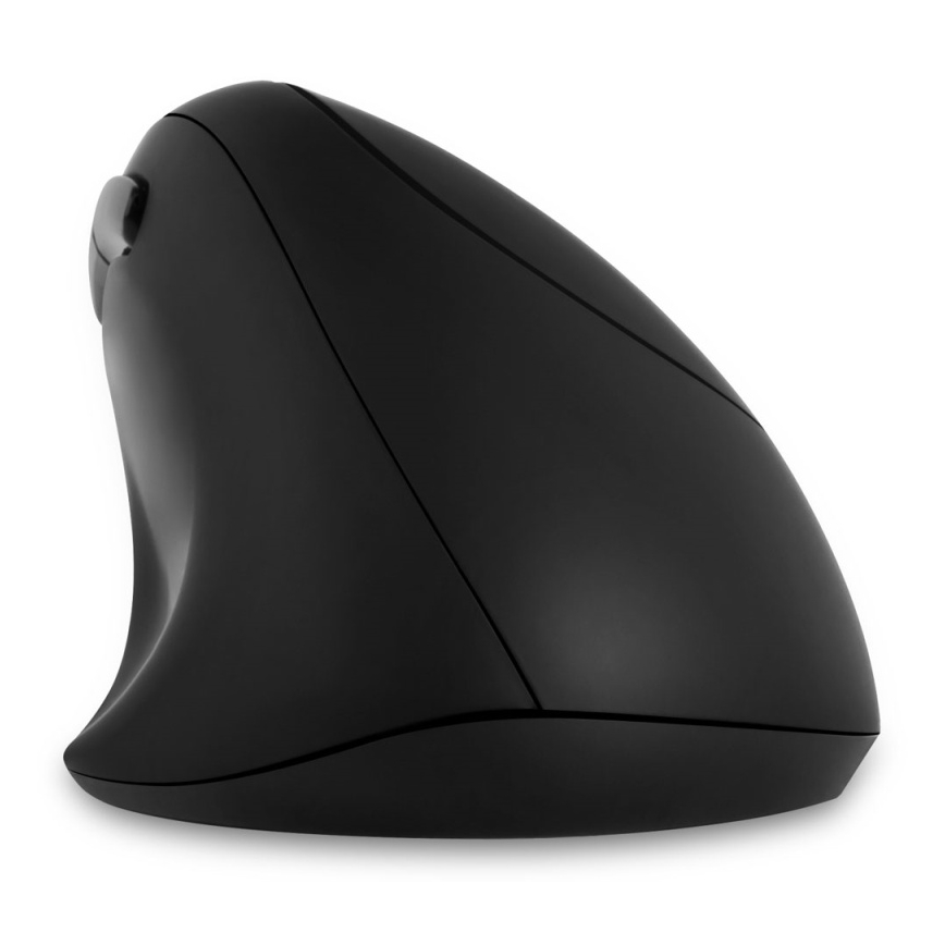 CONNECT IT CMO-2600-BK - Ratón inalámbrico ergonómico 800/1200/1600 DPI, 1x pila AA, negro