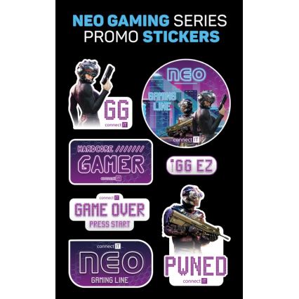 CONNECT IT CMO-3591-BK - LED RGB Ratón gaming con cable 500-7200 DPI negro