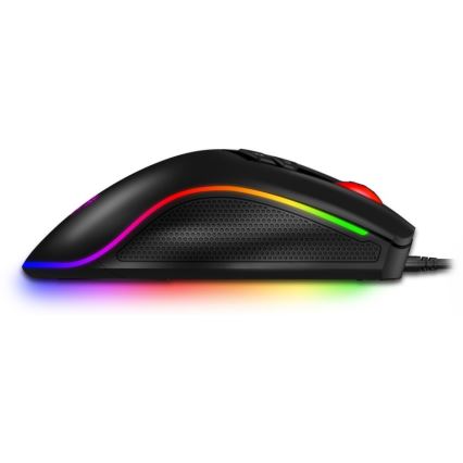 CONNECT IT CMO-3591-BK - LED RGB Ratón gaming con cable 500-7200 DPI negro
