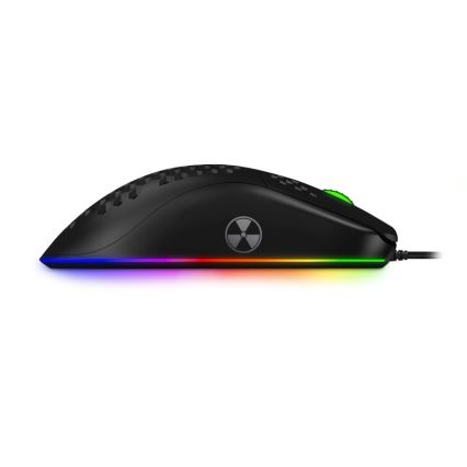 CONNECT IT CMO-5511-BK - LED RGB Ratón gaming con cable 200-12800 DPI negro