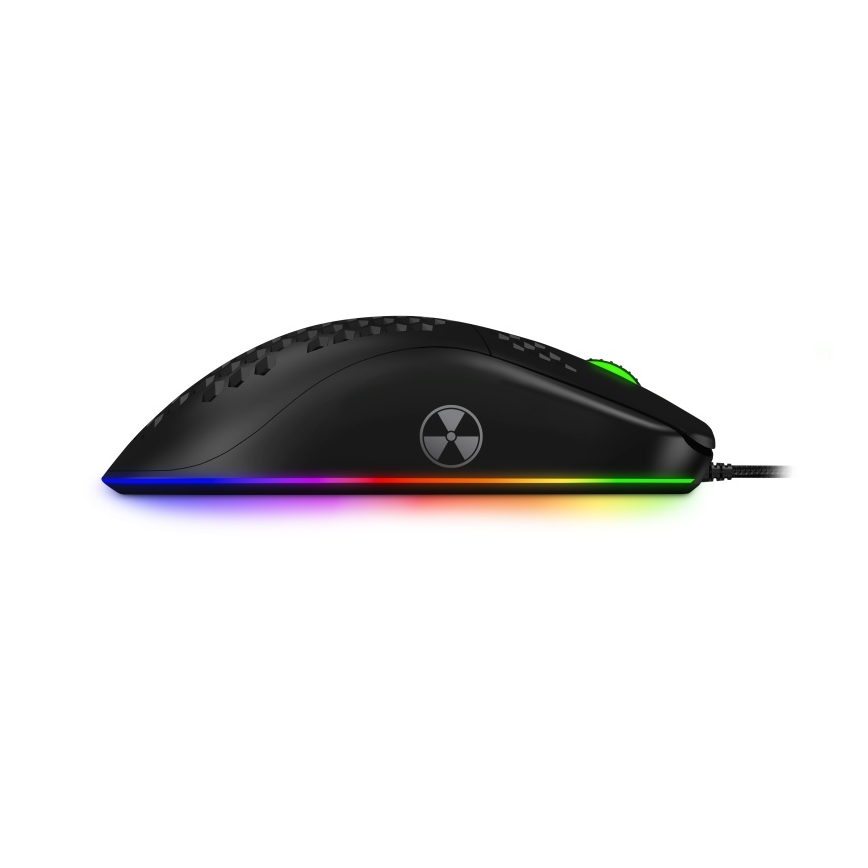 CONNECT IT CMO-5511-BK - LED RGB Ratón gaming con cable 200-12800 DPI negro
