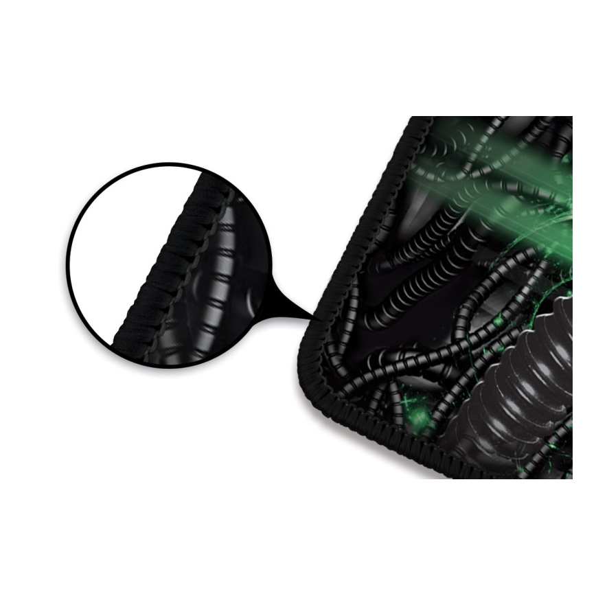 CONNECT IT CMP-1100-SM - Alfombrilla para ratón 32x24,5 cm negro/verde