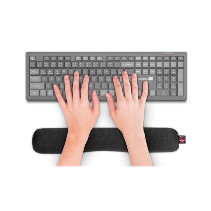CONNECT IT CMP-4020-BK - Reposamuñecas con relleno de bolas