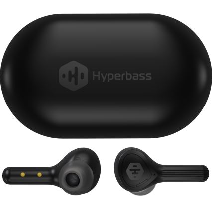 CONNECT IT HEP-5300-BK - Audífonos inalámbricos con un micrófono 300 mAh + 2x 35 mAh negro