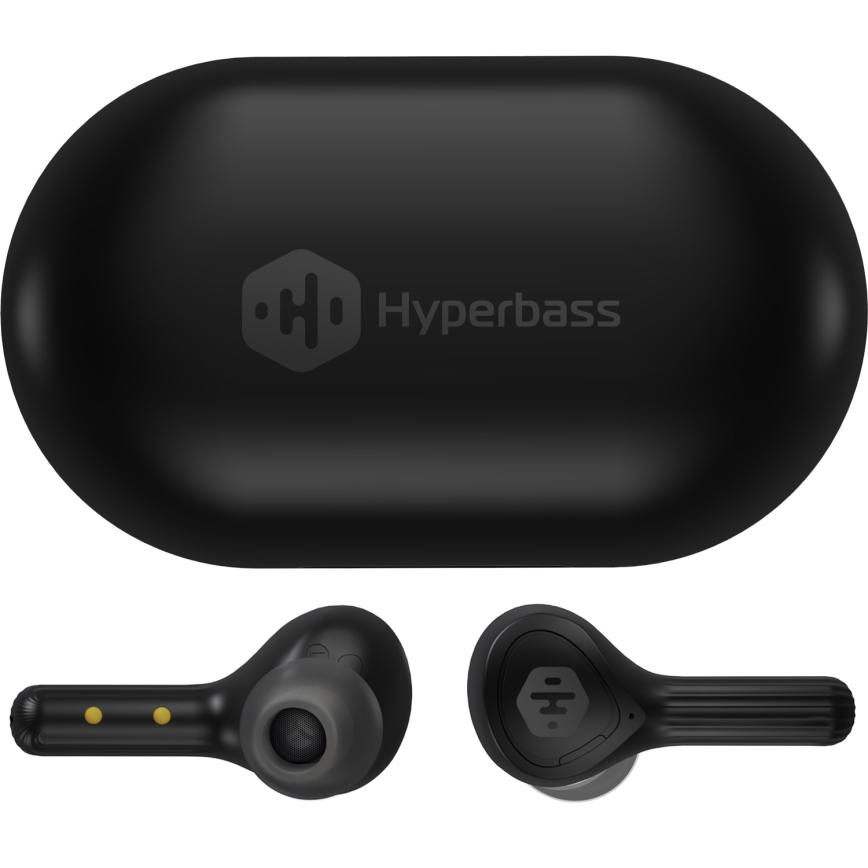 CONNECT IT HEP-5300-BK - Audífonos inalámbricos con un micrófono 300 mAh + 2x 35 mAh negro