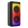 CONNECT IT HSP-3050-BK - Altavoz inalámbrico LED con un micrófono 60W/5V 4500 mAh negro + control remoto