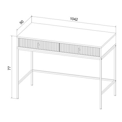 Consola SUE en verde y negro