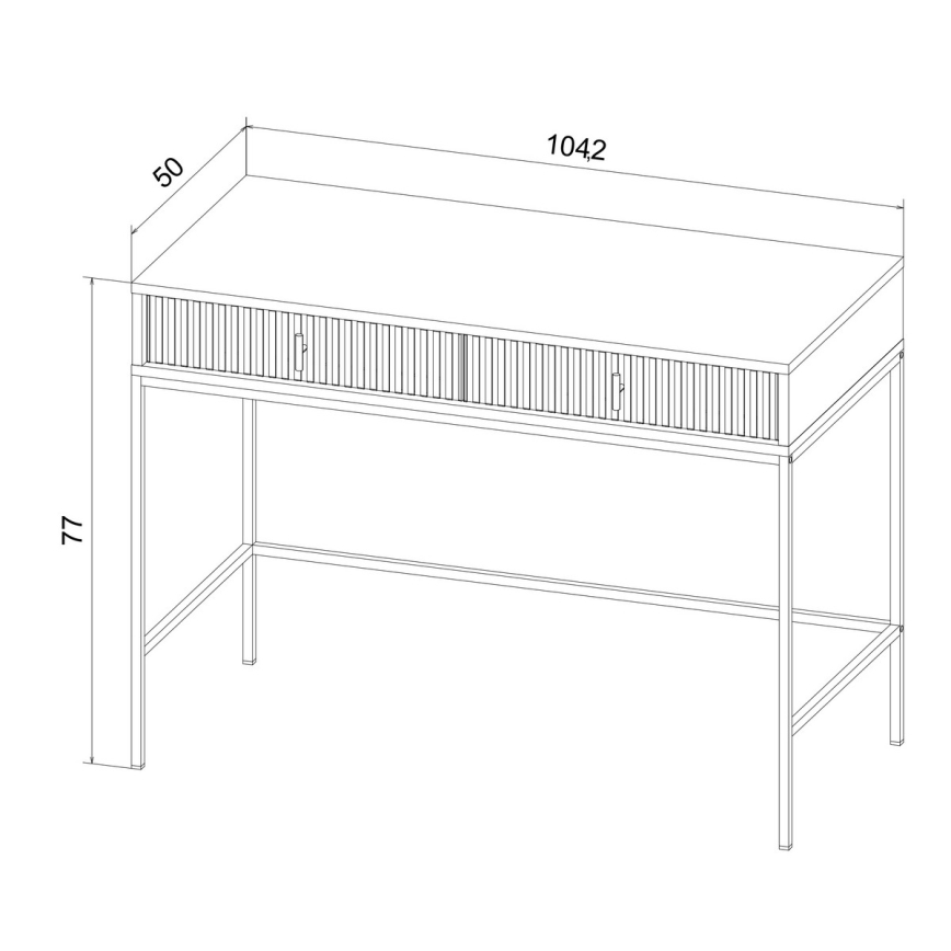 Consola SUE en verde y negro