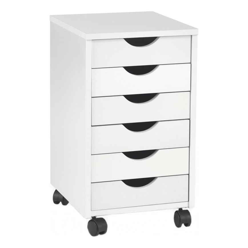 Contenedor de oficina SIMON 63x37 cm blanco