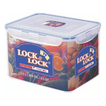 Contenedor para alimentos 9 l LOCK azul