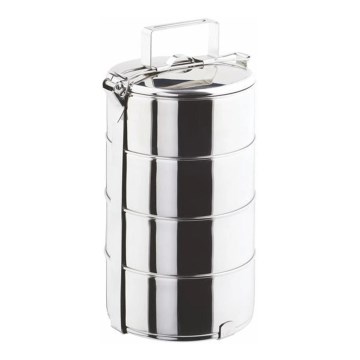Contenedor para alimentos de 4 l TORO en acero inoxidable