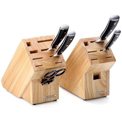 Continenta C30514 - Soporte para cuchillos 22x11,5x22 cm de caucho