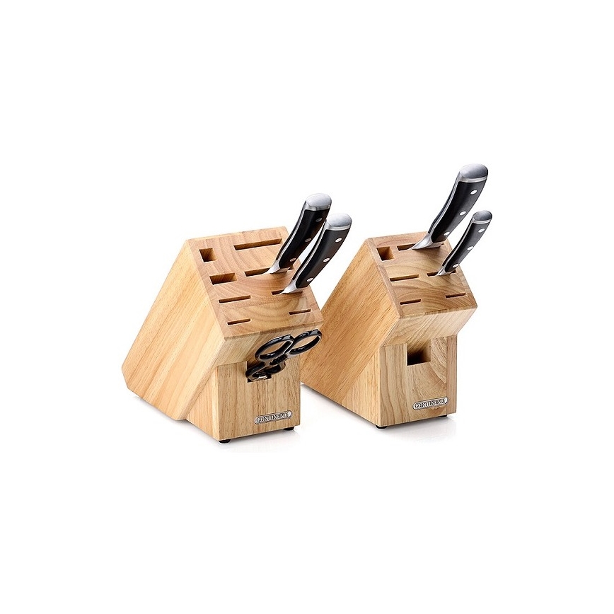 Continenta C30514 - Soporte para cuchillos 22x11,5x22 cm de caucho