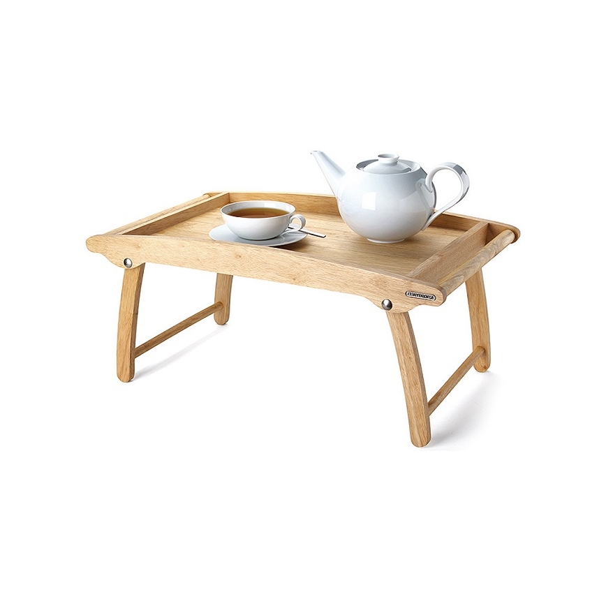 Continenta C3061 - Bandeja para cama 61x35 cm de caucho