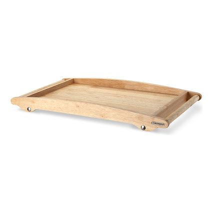 Continenta C3061 - Bandeja para cama 61x35 cm de caucho
