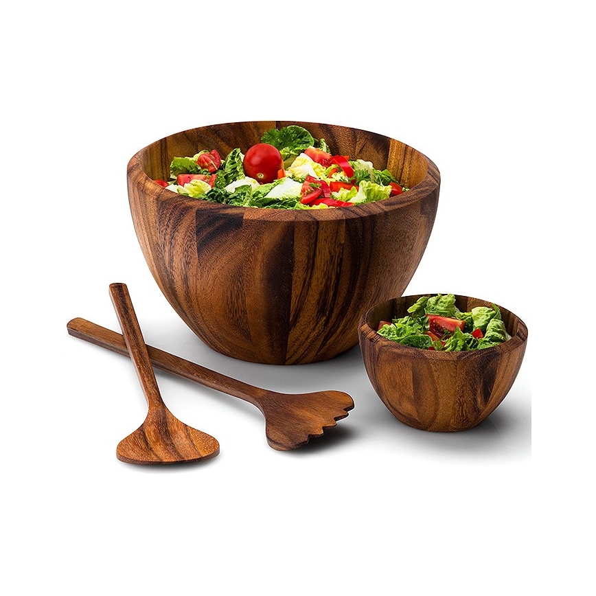 Continenta C4841 - Cubiertos para ensalada 36 cm acacia