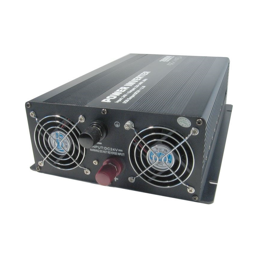 Convertidor de tensión 3500W/24/230V