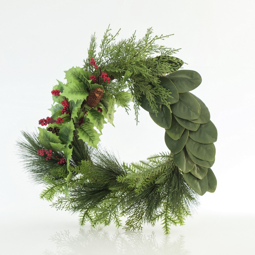 Corona de Navidad diá. 64 cm