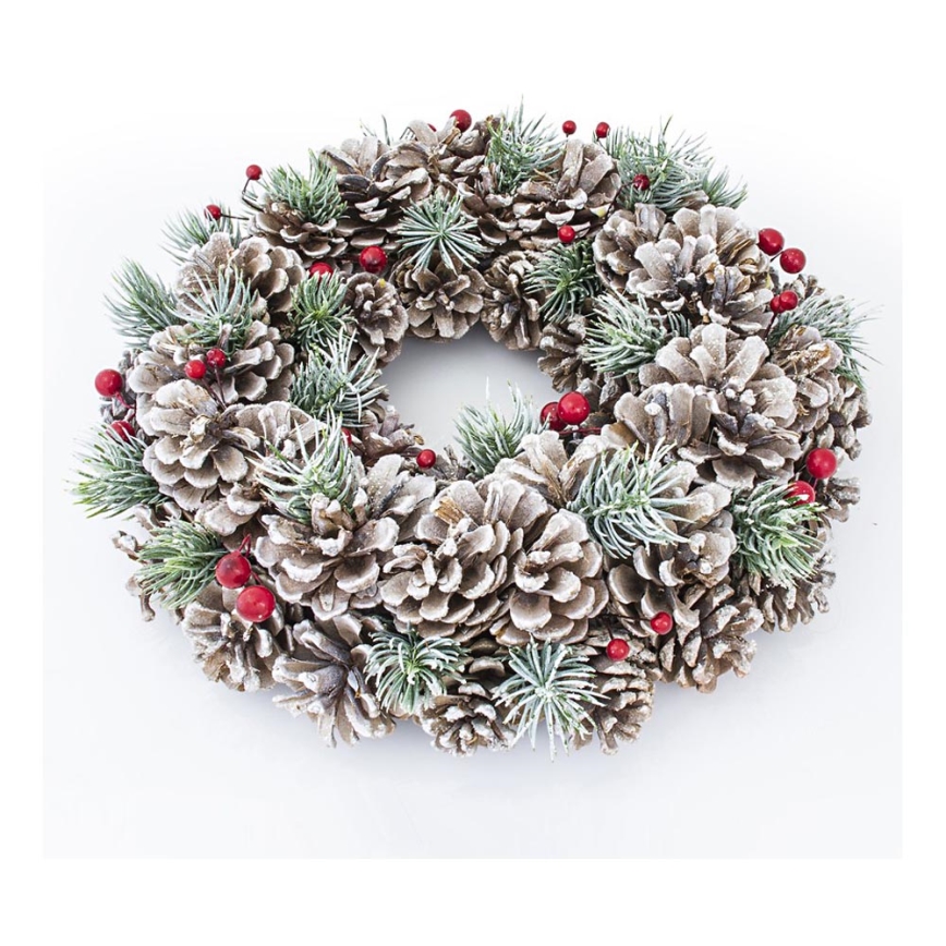 Corona de Navidad diámetro 26 cm