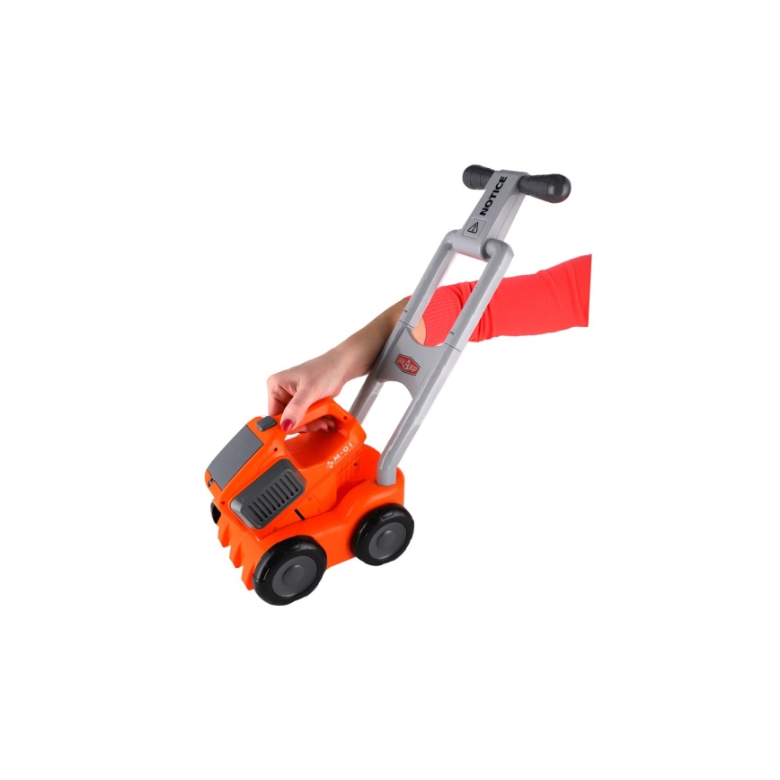 Cortacésped con máquina de burbujas y luz 4xAA