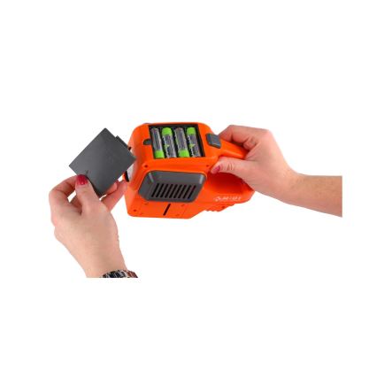 Cortacésped con máquina de burbujas y luz 4xAA