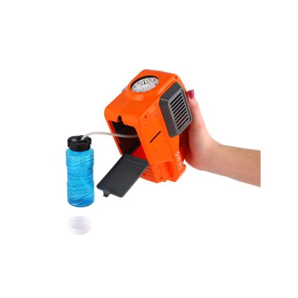 Cortacésped con máquina de burbujas y luz 4xAA