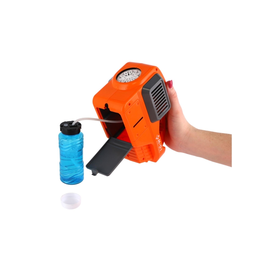 Cortacésped con máquina de burbujas y luz 4xAA