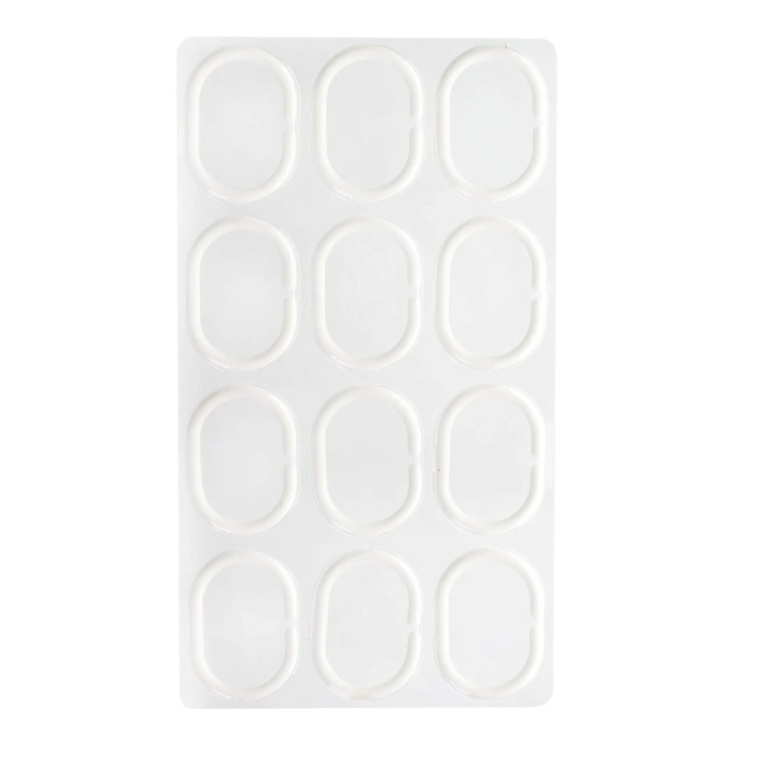 Cortina de ducha TORO EASY 178×199 cm blanco/gris