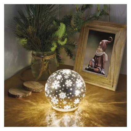 Cortina LED navideña 70xLED/3,6W 567x125 cm blanco cálido