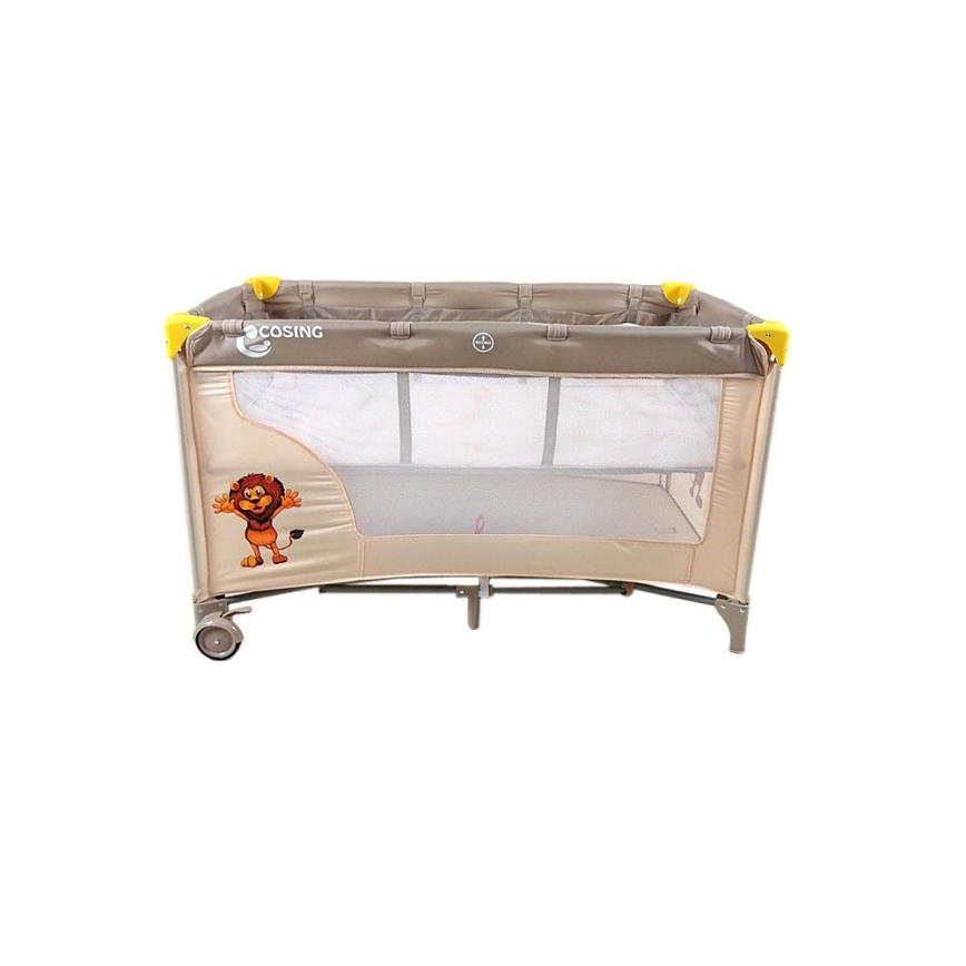 COSING - Cuna de viaje con posiciones ajustables ADAM Lion Beige
