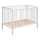 COSING - Cuna para bebé 120x60 cm haya/blanco