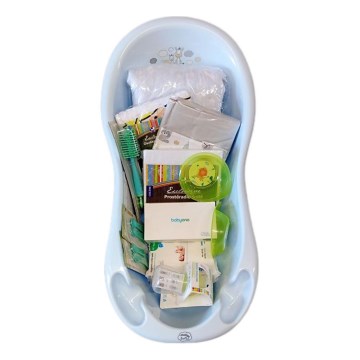 COSING - Kit de inicio de 16 piezas para recién nacidos, azul