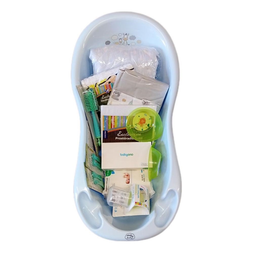COSING - Kit de inicio de 16 piezas para recién nacidos, azul