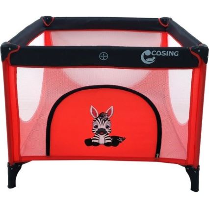 COSING - Parque infantil EMA Zebra Rojo