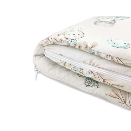 COSING - Saco de dormir de viaje con almohada Zoo