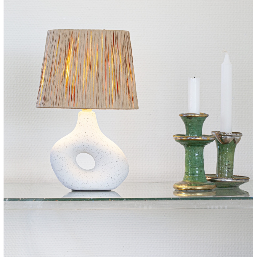 Cottex - Lámpara de mesa LUKE 1xE14/8W/230V color crema