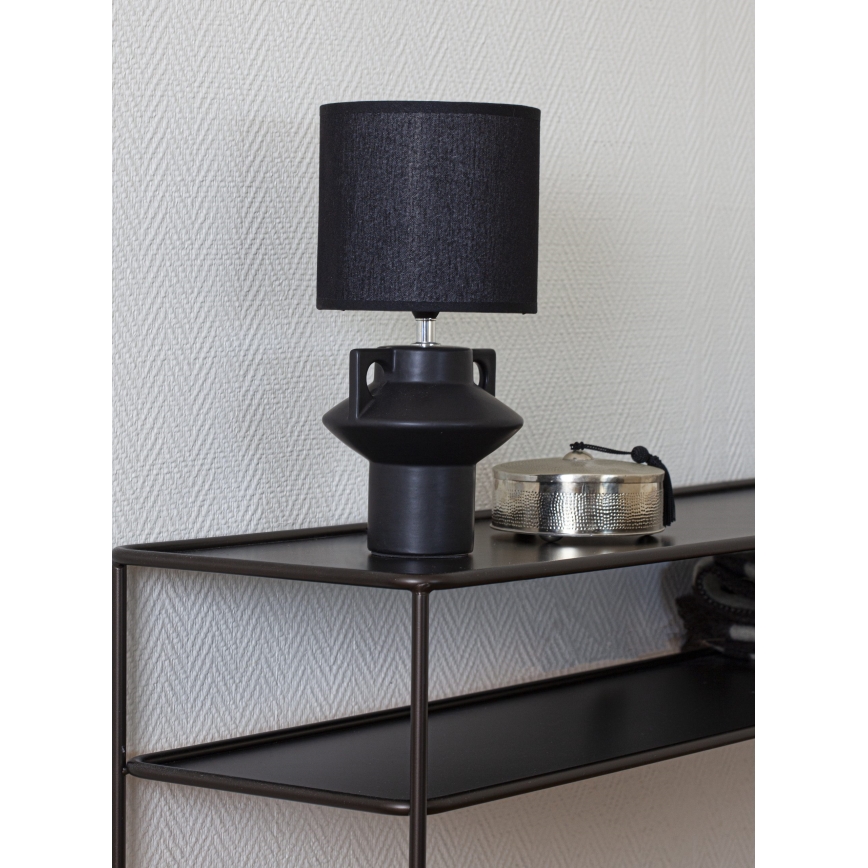 Cottex - Lámpara de mesa MATEO 1xE14/8W/230V negra