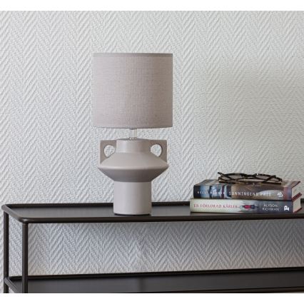 Cottex - Lámpara de mesa MATEO 1xE14/8W/230V beige