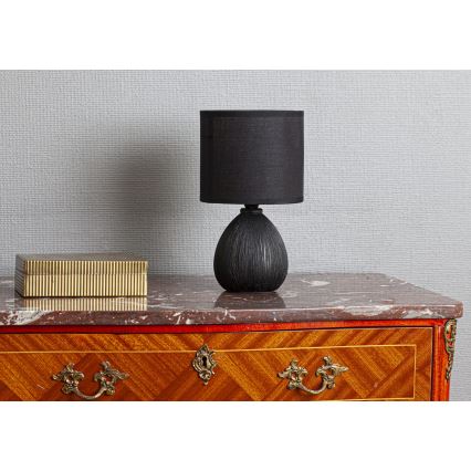 Cottex - Lámpara de mesa MADISON 1xE14/8W/230V negra