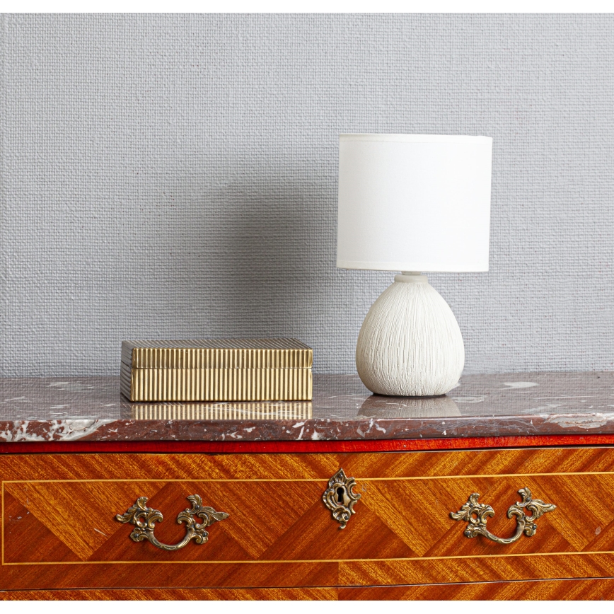 Cottex - Lámpara de mesa MADISON 1xE14/8W/230V color crema